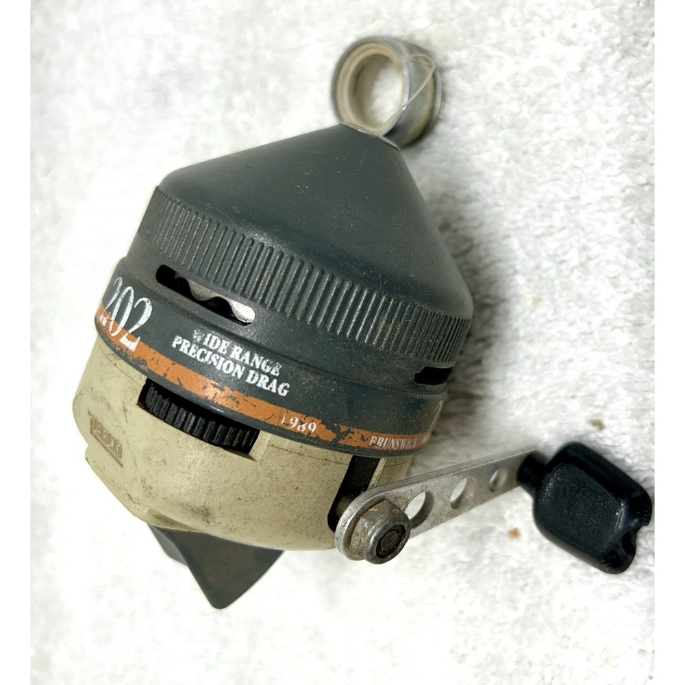 Vintage Zebco 202 Precision Die Cast Gear Fishing Reel (SH3)